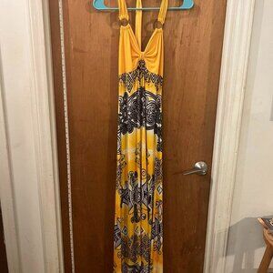🐻Size S - Chico - Yellow Sun/Beach Maxi Dress